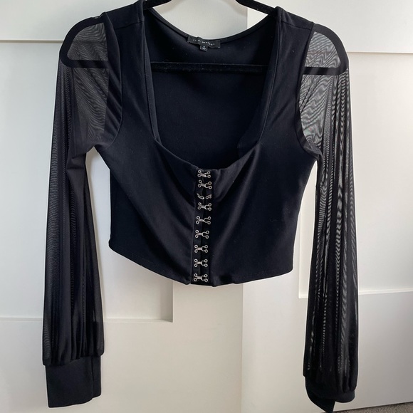 La Hearts corset style top - Picture 1 of 2